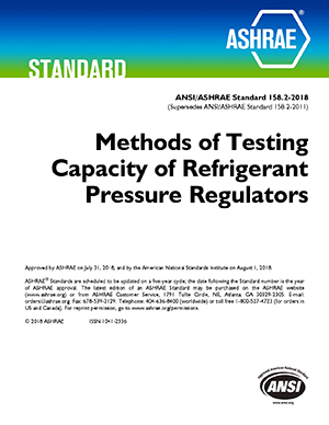 New, Updated ASHRAE Standards, August 2018 | ashrae.org