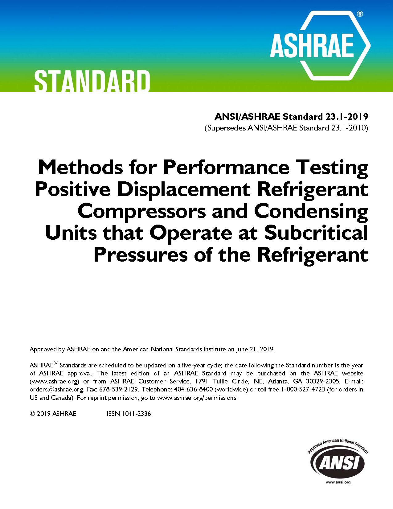 Updated Standards, July 2019 | ashrae.org