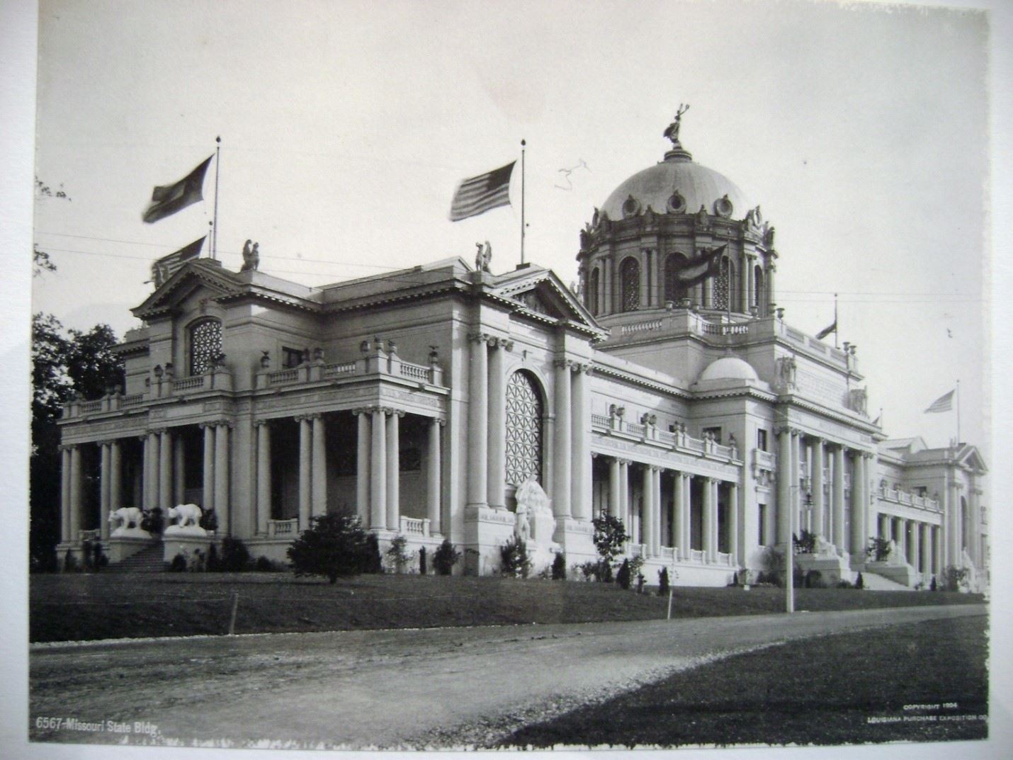 missouri state building, 1904 st louis worlds fair